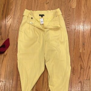 ANN TAYLOR Yellow PANTS SIZE 6